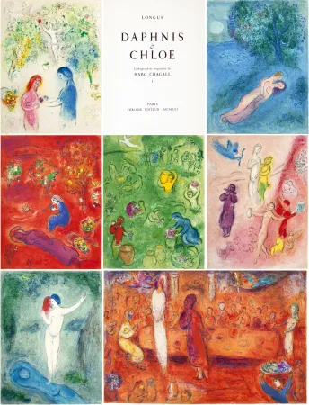 插图书 Chagall - Longus. DAPHNIS & CHLOÉ (Paris, Tériade, 1961)