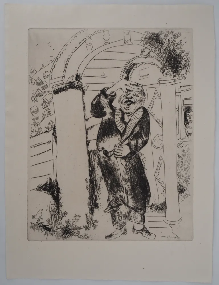 版画 Chagall - Manilov