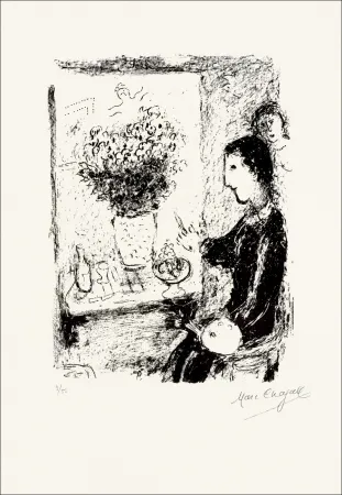 石版画 Chagall - Peintre
