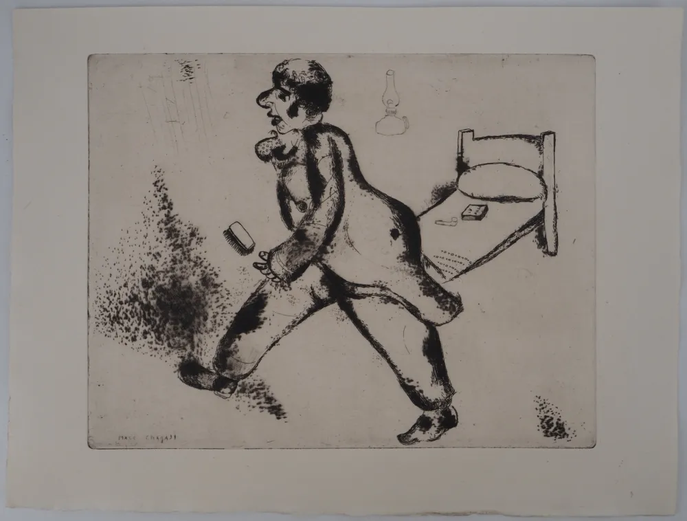 版画 Chagall - Pétrouchka