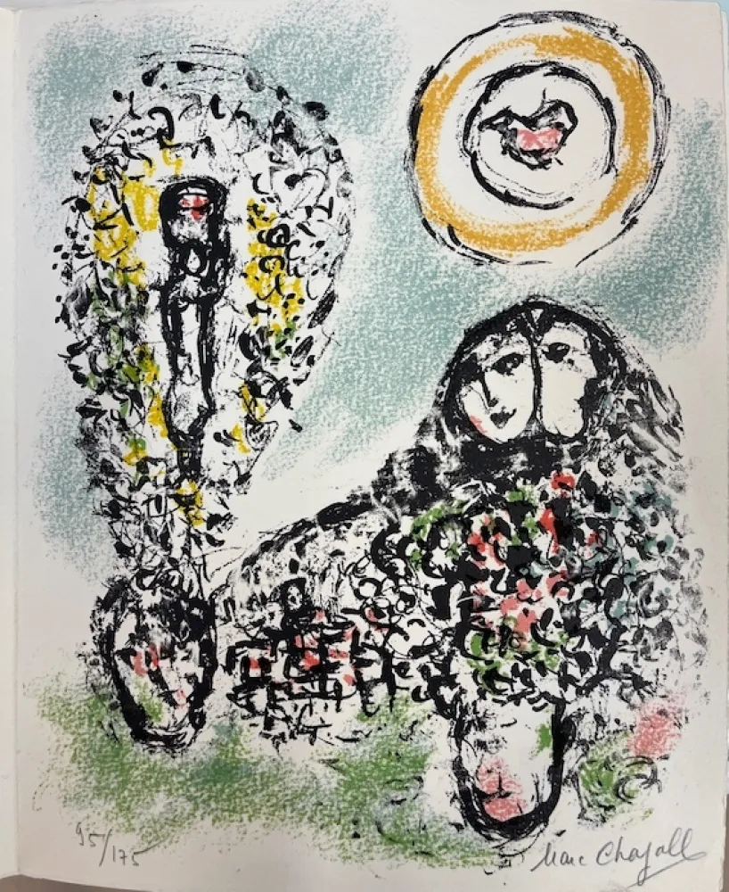 石版画 Chagall - Ponerlo en palabras