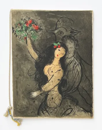 石版画 Chagall - Programme Soirée Château de Versailles