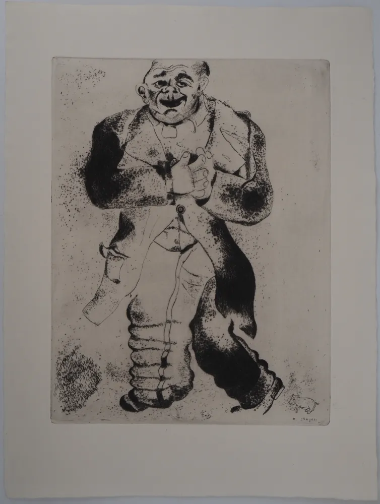 版画 Chagall - Sobakévitch