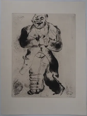 版画 Chagall - Sobakévitch