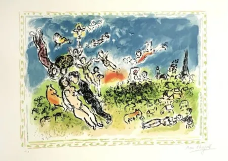 石版画 Chagall - Summer's Dream