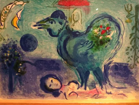 插图书 Chagall - Sur quatre murs