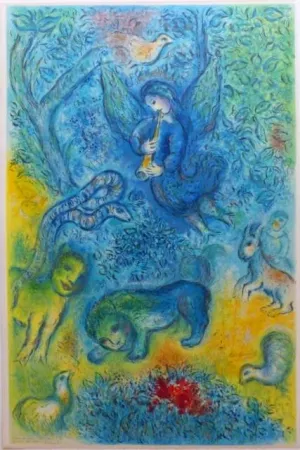 石版画 Chagall - The Magic Flute