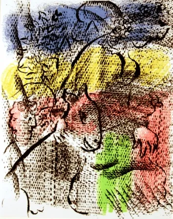 石版画 Chagall - XX siècle