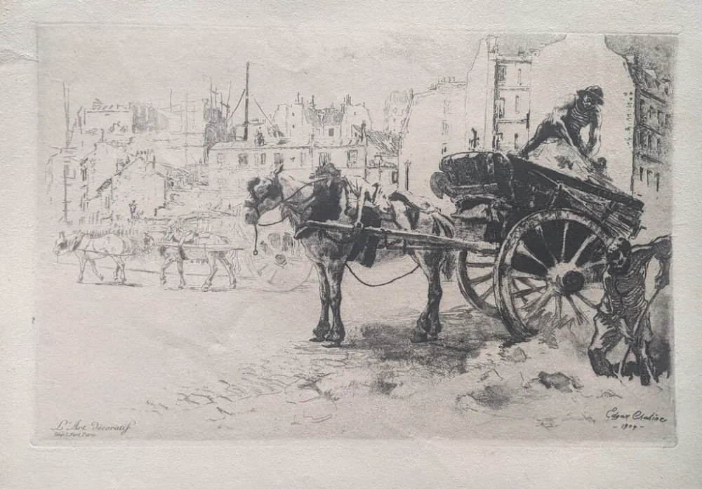 蚀刻飞尘法 Chahine - Les Terrassiers