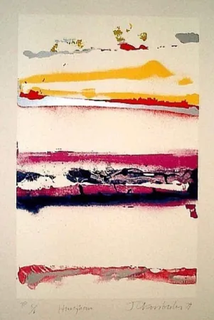 石版画 Chamberlain - Hingham