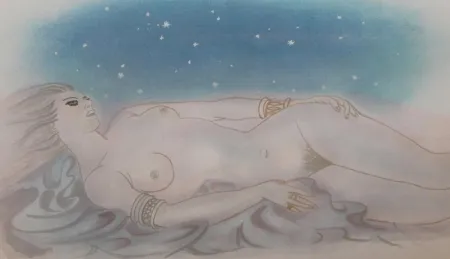 石版画 Chapelain-Midy - Suite of eight color lithographs for the Cantique des cantiques