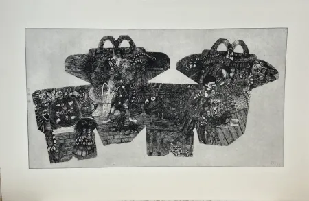 蚀刻版画 Chapman - Unhappy Meal, 2002