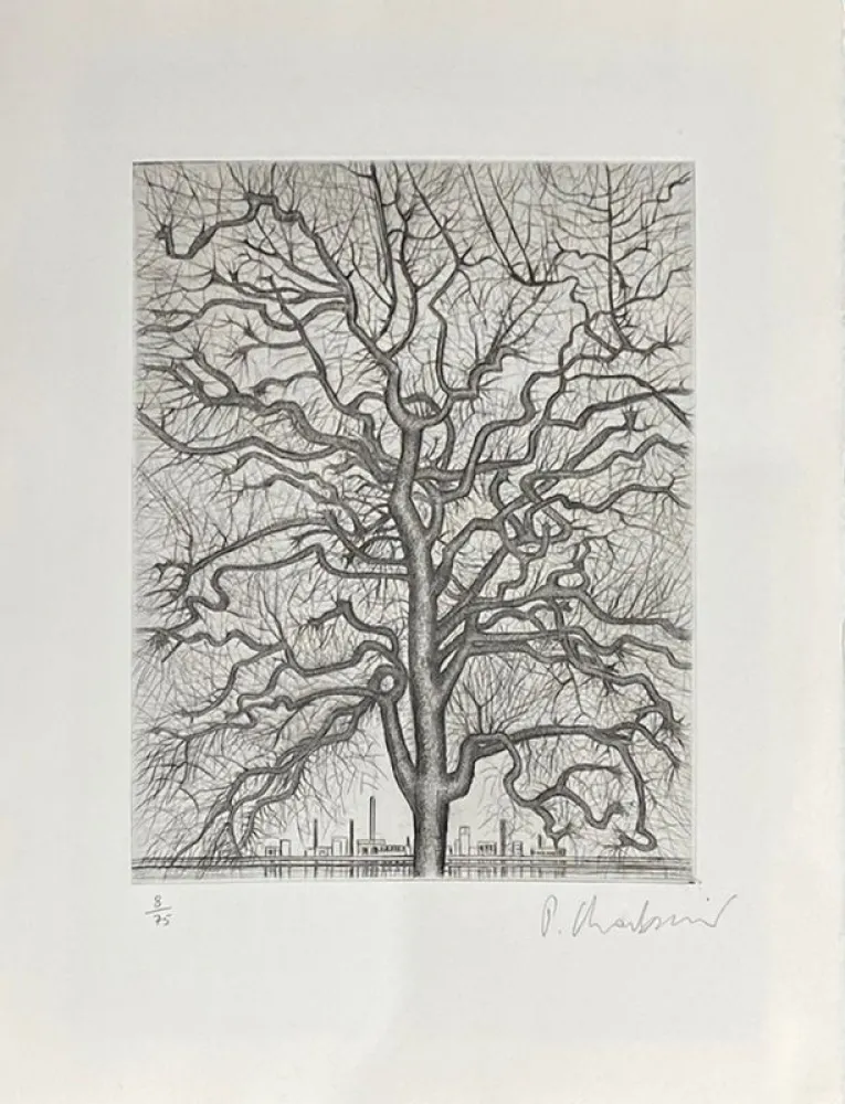 蚀刻版画 Charbonnier  - Le monde de l'art n'est pas le monde du pardon 