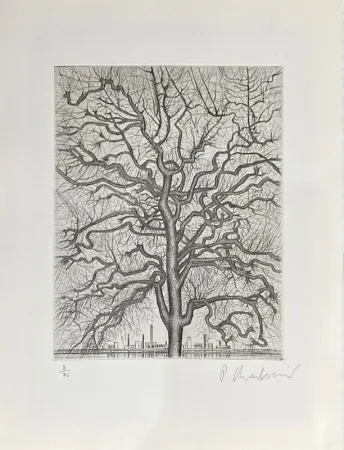 蚀刻版画 Charbonnier  - Le monde de l'art n'est pas le monde du pardon 