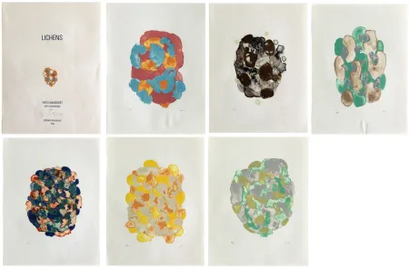 石版画 Chaudouët - Lichens