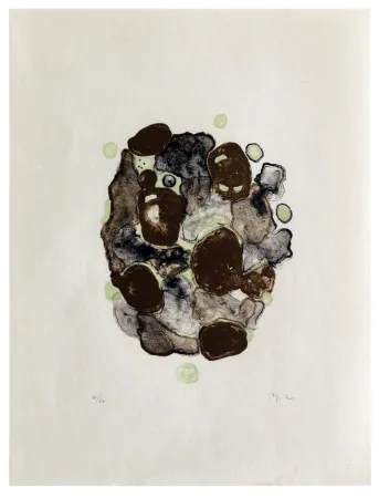 石版画 Chaudouët - Lichens 2