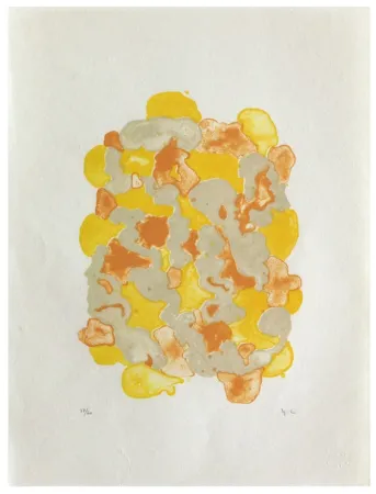 石版画 Chaudouët - Lichens 7