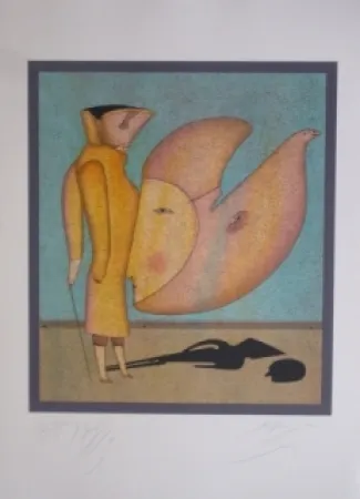 石版画 Chemiakin - Carnaval