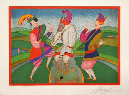 石版画 Chemiakin - RITES OF SPRING