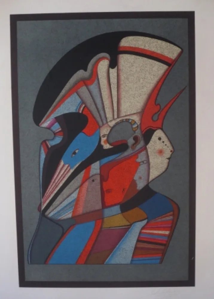 石版画 Chemiakin - Sans titre