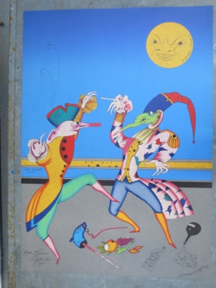 石版画 Chemiakin - Sans titre