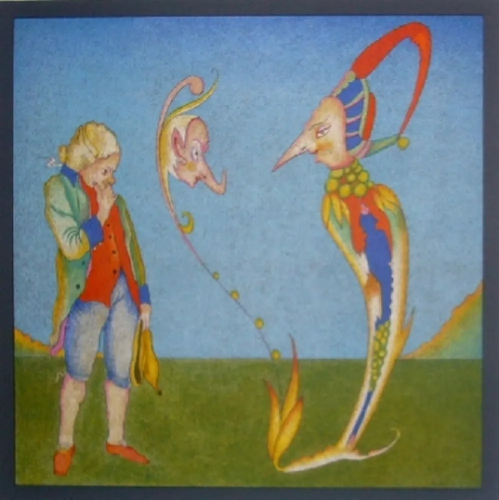 石版画 Chemiakin - Suite Carnaval de Saint Petersbourg 4