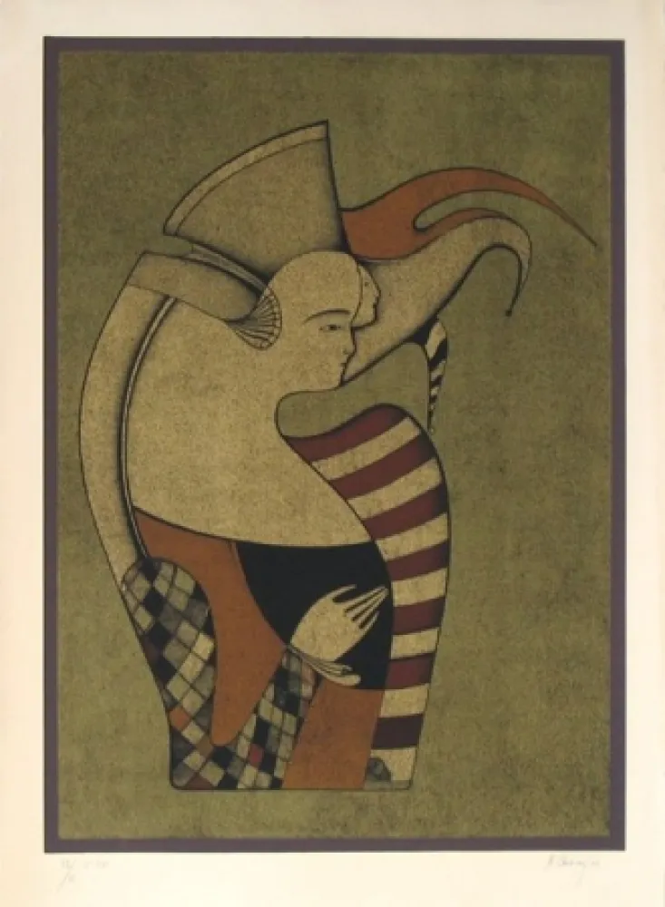 石版画 Chemiakin - Untitled