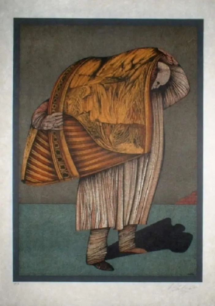 石版画 Chemiakin - Ventre de Paris 11