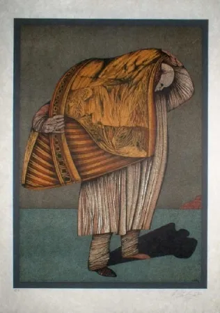 石版画 Chemiakin - Ventre de Paris 11