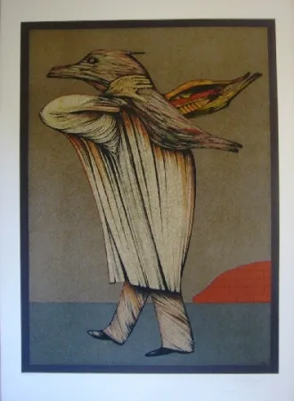 石版画 Chemiakin - Ventre de Paris 12