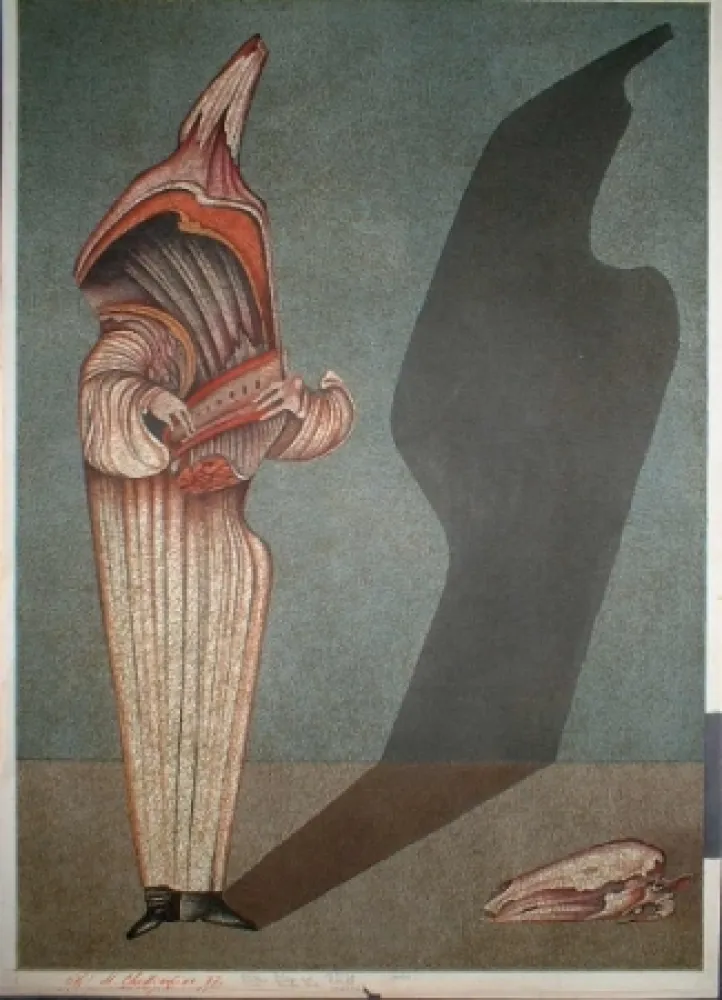 石版画 Chemiakin - Ventre de Paris 5