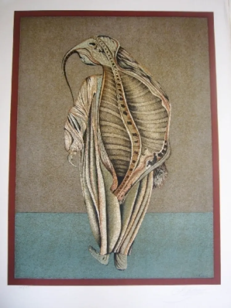 石版画 Chemiakin - Ventre de Paris 8