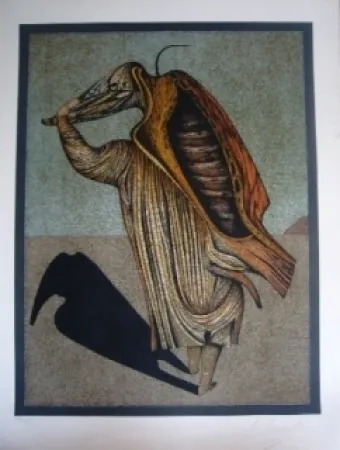 石版画 Chemiakin - Ventre de Paris 9