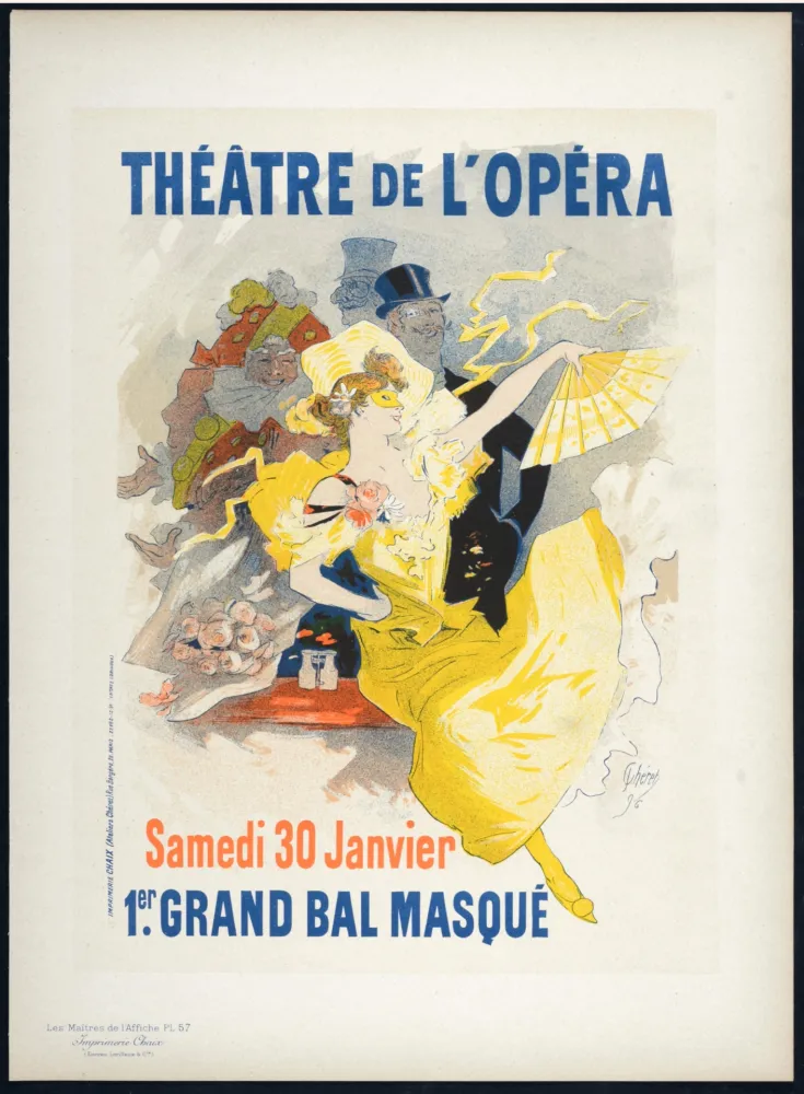 石版画 Cheret - Maitres de L'affiche : Théâtre de l'Opéra, 1897