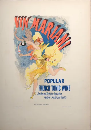 石版画 Cheret - Vin Mariani, 1896