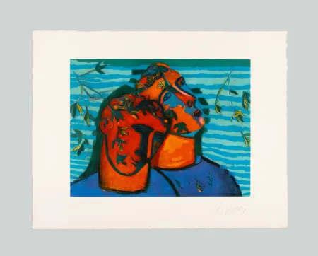 木刻 Chia - Composizione