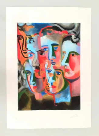 蚀刻飞尘法 Chia - Enigma dei volti