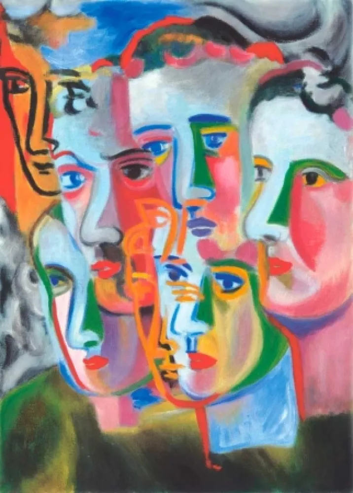 飞尘腐蚀法 Chia - Enigma dei Volti