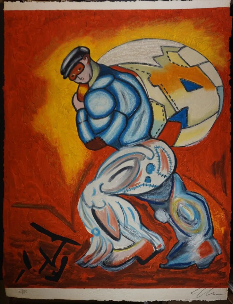 金刚砂版画 Chia - Untitled #1