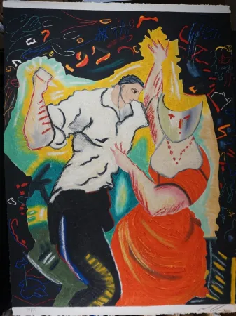 金刚砂版画 Chia - Untitled #2