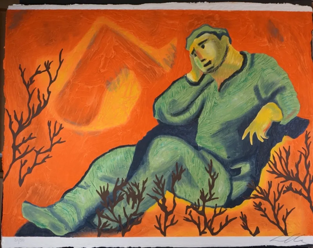 金刚砂版画 Chia - Untitled #4