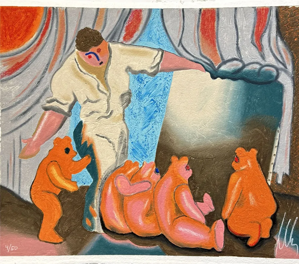 蚀刻飞尘法 Chia - Untitled 6 (from Ten Masterprints)