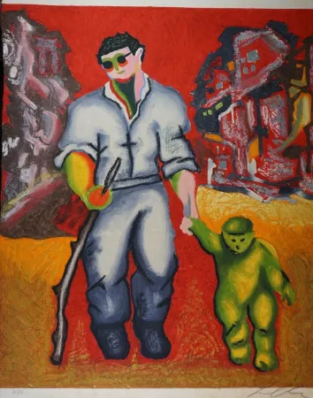 金刚砂版画 Chia - Untitled #7