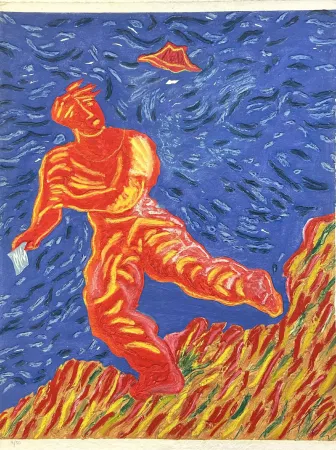 蚀刻飞尘法 Chia - Untitled 7 (from Ten Masterprints)
