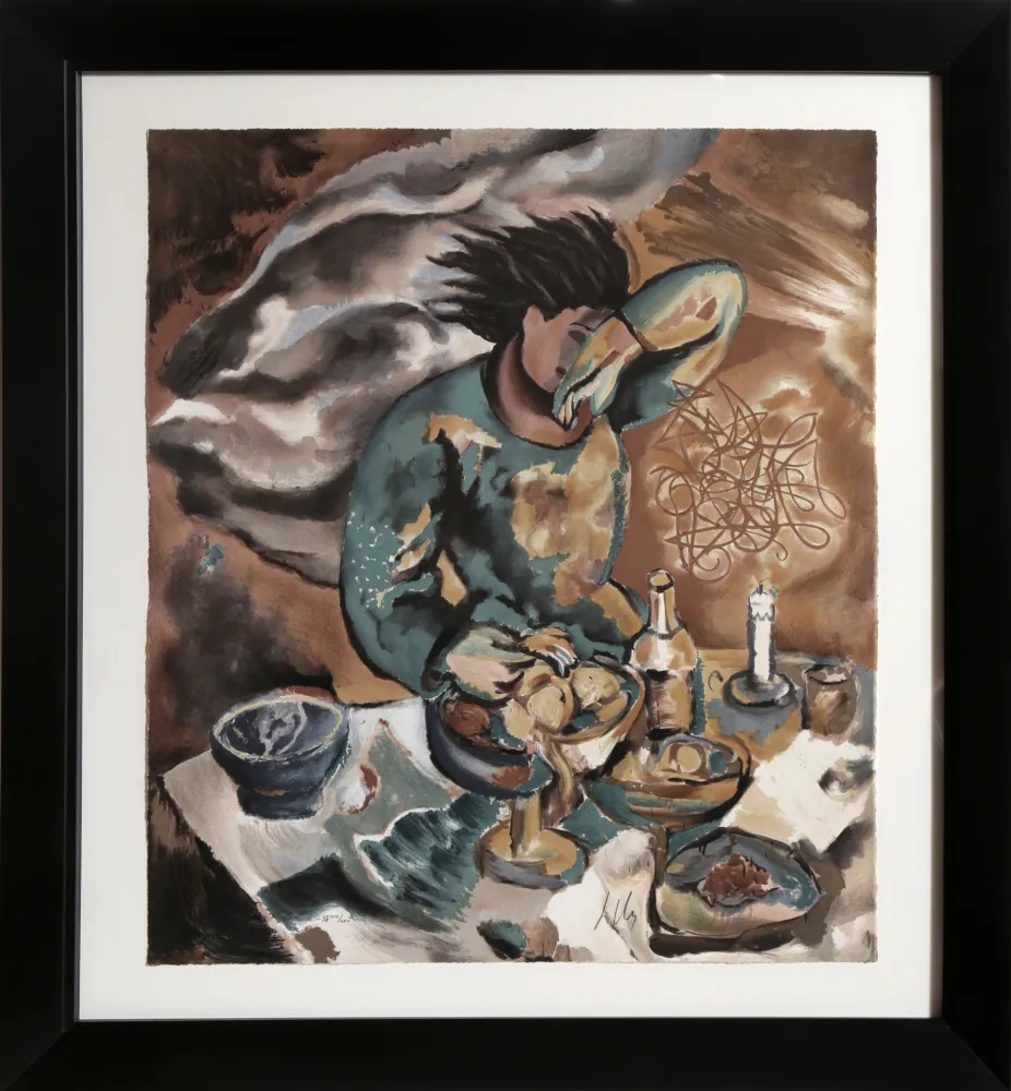 石版画 Chia - Untitled - Dinner Table