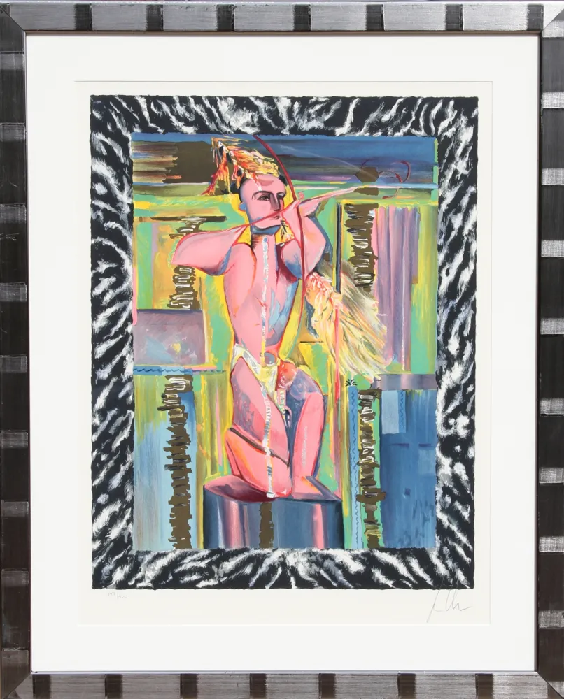 石版画 Chia - Untitled - The Archer