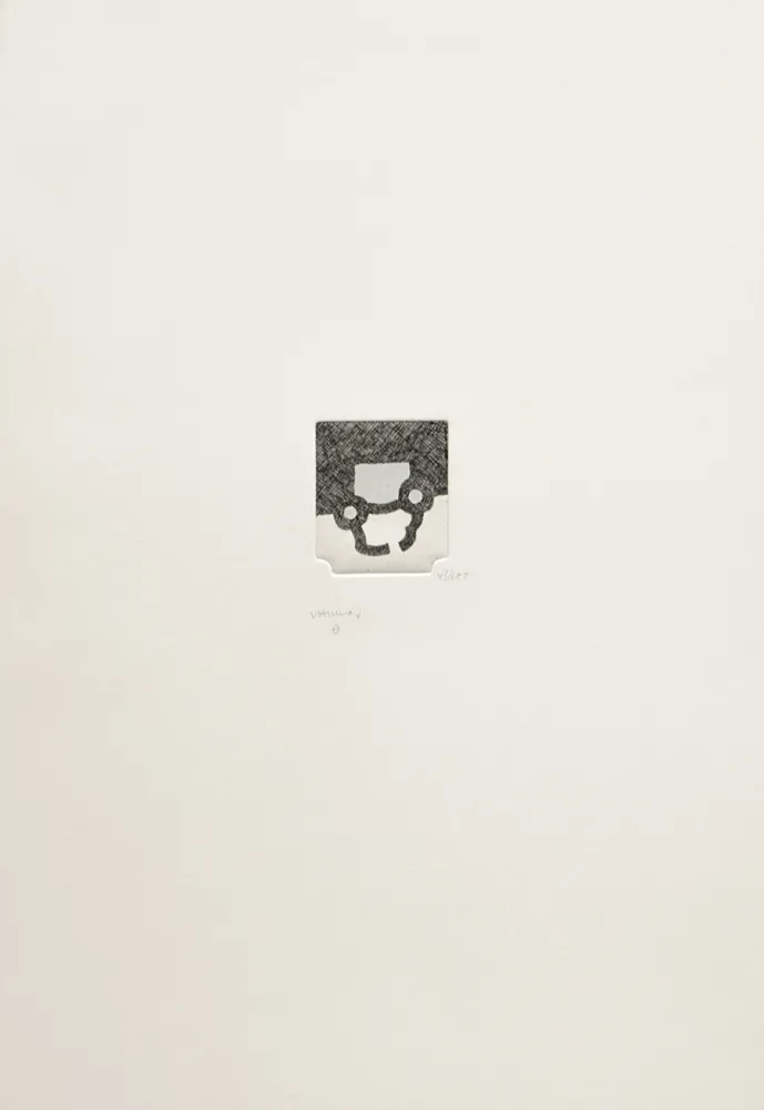 石版画 Chillida - 12th anniversary of Galeria Joan Prats