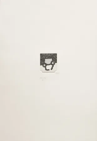 石版画 Chillida - 12th anniversary of Galeria Joan Prats