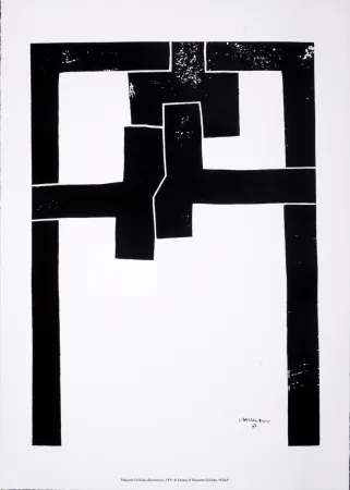 丝网印刷 Chillida - (After) Barcelona I, 1971
