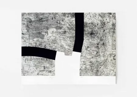 版画 Chillida - Aizatu I 